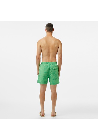 Unıted4 Classic Erkek Yeşil Deniz Şortu Düz Surry Yeşil