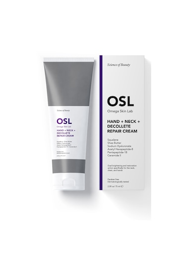 Osl Omega Skin Lab Hand + Neck + Decollete Repair Cream 75 Ml