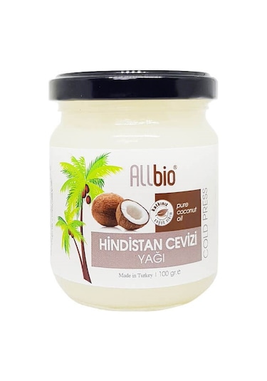 Allbio Hindistan Cevizi Yağı 100 G