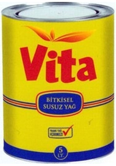 Vita Bitkisel Margarin 5 L