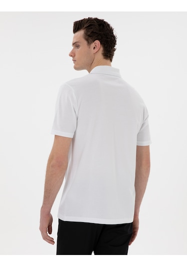 Pierre Cardin Erkek Beyaz Tişört Basic 50302538-vr013 Beyaz