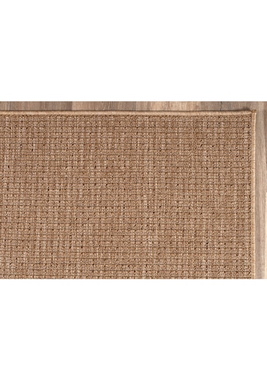 Srz-0503 Jüt Tabanlı Hasır Dokuma Örme Bohem Antialerjik Halı Kilim Balık Sırtı Hasır