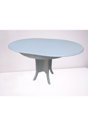 Bengimobilya Masa Baba Kutu Ayak Parlak Beyaz Model Boya 90 Cm Tabla Açılır It