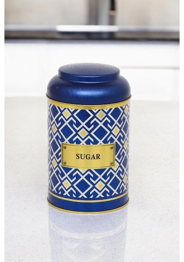 Ef115-95 Turkish Blue Sugar Desenli Baharatlık 1,1 Lt Çok Renkli