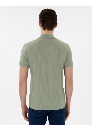 Pierre Cardin Erkek Çağla Tişört 50310233-vr016 Çağla