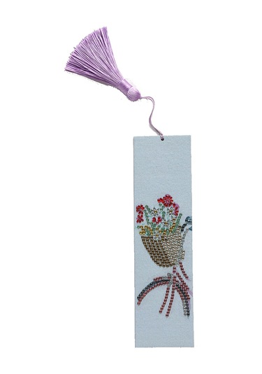 Teltree El Yapımı 5d Pırlanta Boyama Kitabı Ayracı - Renkli Deri Ve Püsküllü Sanat Seti, Hediye İçin İdeal Diğer