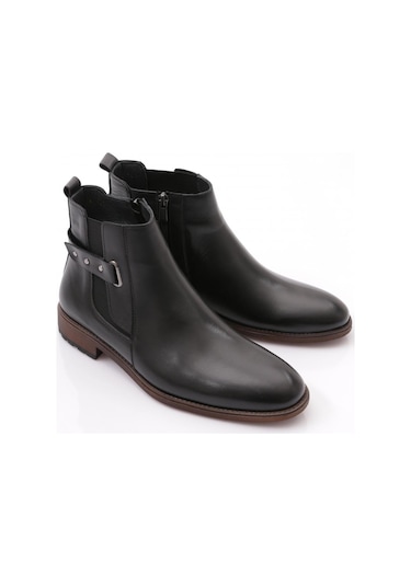 Dgn 8706 Erkek Klasik Bot 8706-1219-R2259 Siyah