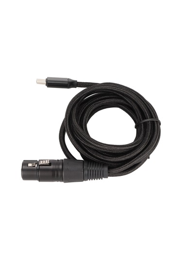 Kosona Type C'den Xlr Dişi Mikrofon Kablosu - 48khz Yüksek Örnekleme Oranı, Hıfı Ses Kalitesi, 3m Uzunluk, Plug & Play - Bilgisayar, Telefon, Tablet Uyumlu