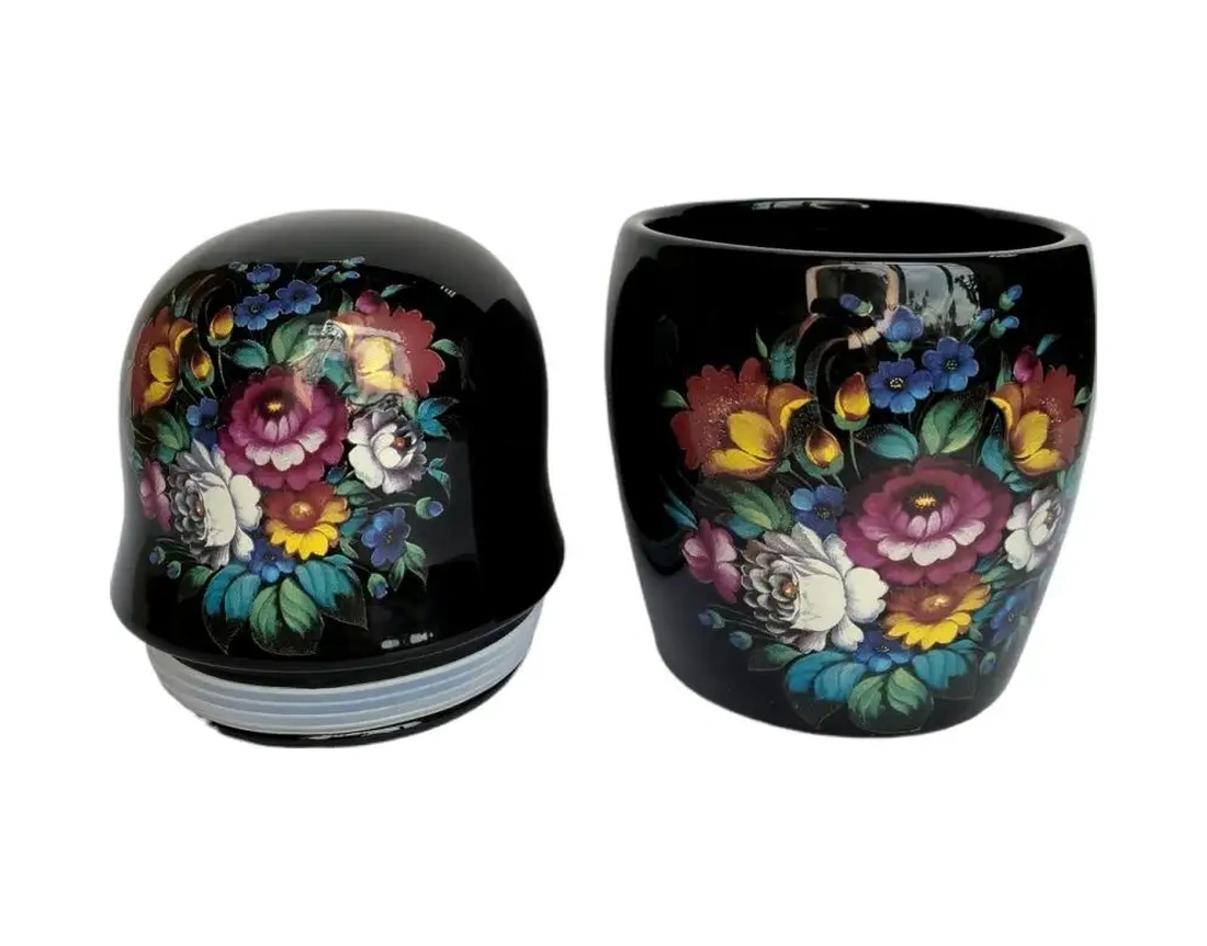 Get&joy Seramik Matruşka Çaydanlık, Kuru Gıda Kavanozu 116889997