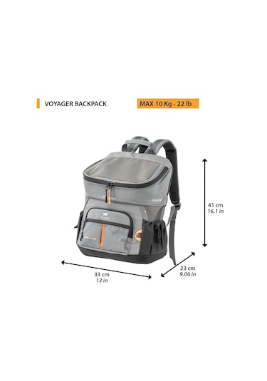 Ferplast Voyager 400 Sırt Taşıma Çantası - Gri Max.10kg 33cm