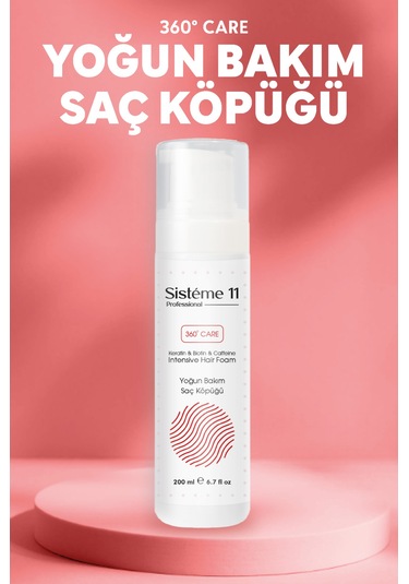 Sisteme 11 Yoğun Bakım Saç Köpüğü 200 Ml