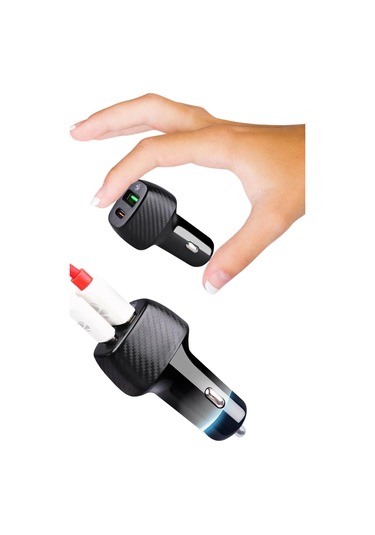 38w Usb Type-c Girişli Oto Çakmaklık Araç İçi Hızlı Şarj Çakmaklık Şarj Aleti