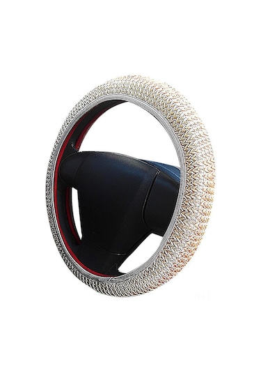 Yaleker Kışık Kahverengi Yazlık Buz İpi Naneciği Kaymaz Direksiyon Koruması - 38cm, Nefes Alıcı Ve Konforlu Diğer