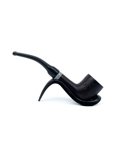 Dapper Bent Billiard Briar Gül Kökü 9 Mm Filtreli El Yapımı Pipo - 3069