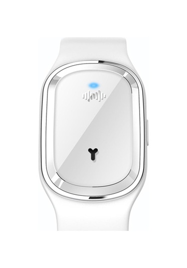 Dolıty Ultrasonik Anti Böcek Kovucu Bileklik Bantları Beyaz Beyaz