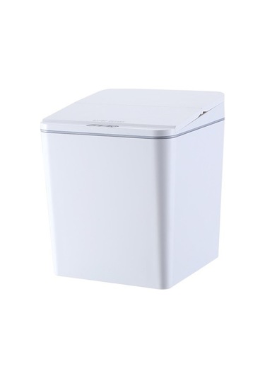 Sones Exped Smart Masaüstü Akıllı İndüksiyon Elektrikli Depolama Kutusu Araba Çöp Kutusu, Renk: 6l Şarj Sürümü Beyaz Diğer