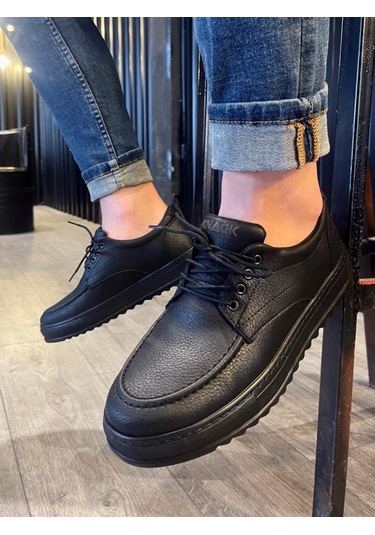 Knack Günlük Ayakkabı T12 Siyah Siyah Taban 001