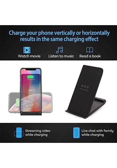 Samsung-iPhone-Airpods ile uyumlu 15W2in1KablosuzHızlıŞarj-AL3755