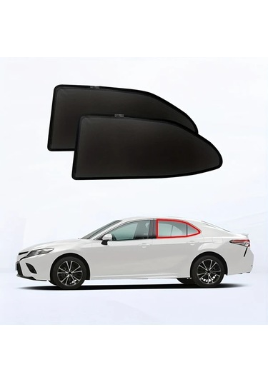 Xuweiwei Toyota Camry 2018 2022 Manyetik Arka Yan Cam Güneşlik Perdesi 2 Parça