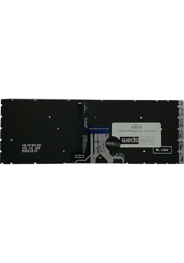 Hp Uyumlu 14s-fq2007nt 68r68ea , 14s-fq2008nt 68r69ea Işıklı Klavye Gümüş Tr