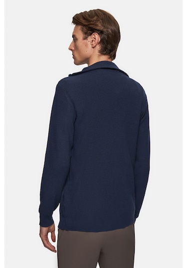 Twn Slim Fit Lacivert Düz Mont 2ec0735320350 Lacivert