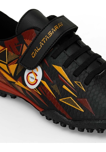 Gs Estes F 4pr Siyah Erkek Çocuk Halı Saha Ayakkabısı 000000000101892016 Siyah - Kırmızı - Sarı