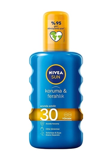 Nivea Sun Koruma & Ferahlık Transparan Güneş Spreyi SPF30 200 ML