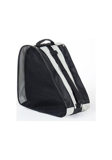 Trendooze Suntek Paten Taşıma Çantası Örgü Cepler Tote Buz Pateni Gri Kw Gri