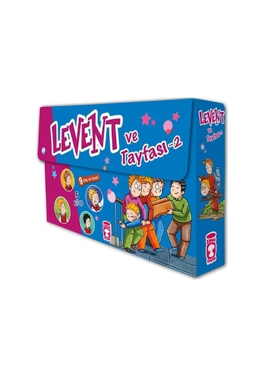 Levent ve Tayfası-2 Set 5 Kitap Takım - Mustafa Orakçı - Timaş Çocuk