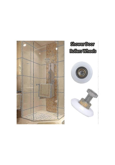 27 Mm Duş Sürgülü Kapısı İçin 4 Boyutta Yedek Silindirler Diğer