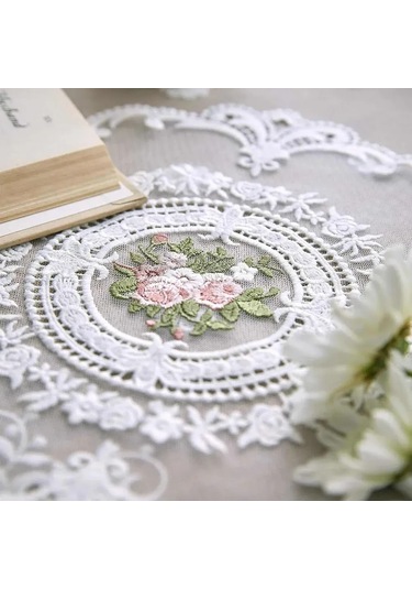 Vkemall Elegant Mutfak Peçetesi Seti, 30x41cm, 2 Parça, Krem Rengi, Masanızı Şımartın Bej