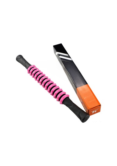 Skycity Fitness Kas Gerginliği Giderici: Dişli Tasarımli Derin Dokuları Masaj Eden, Yoga Ve Spor Sonrası Rahatlatıcı, Taşınabilir Pembe M4 Fasyalı Çubuğu Çok Renkli