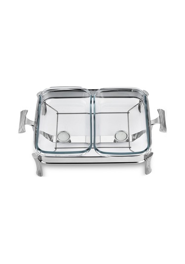 Herencia Silver Isıtmalı Servis Seti 2 1,5 Litre Silver