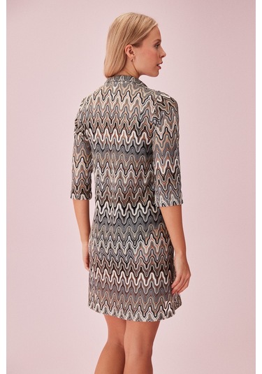 Suwen Polina Plaj Elbisesi Sba24220911 Siyah