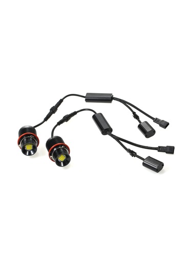 Symbee Bmw E39 E53 E60 İçin 40w 16 Smd Led Halo Halka Far Ampulü, 6500k Beyaz Işık, 1600lm