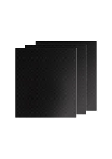 Jeehugo 3'lü Siyah Barbekü Matı - Isı Dayanıklı 260 C, Yemek Tutmayan, Tekrarlı Kullanımlı, Temizliği Kolay, Fırın/grill Uyumlu Çok Renkli