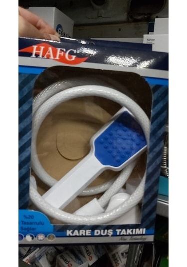 Plastik  Duş Seti Elektirikli Şohbenler İçin