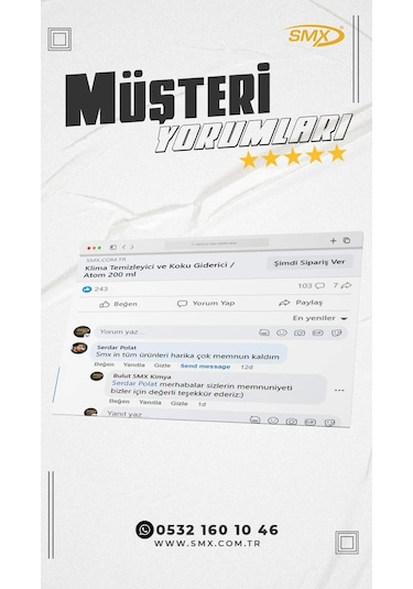 Klima Temizleyici 200 Ml 5 Adet