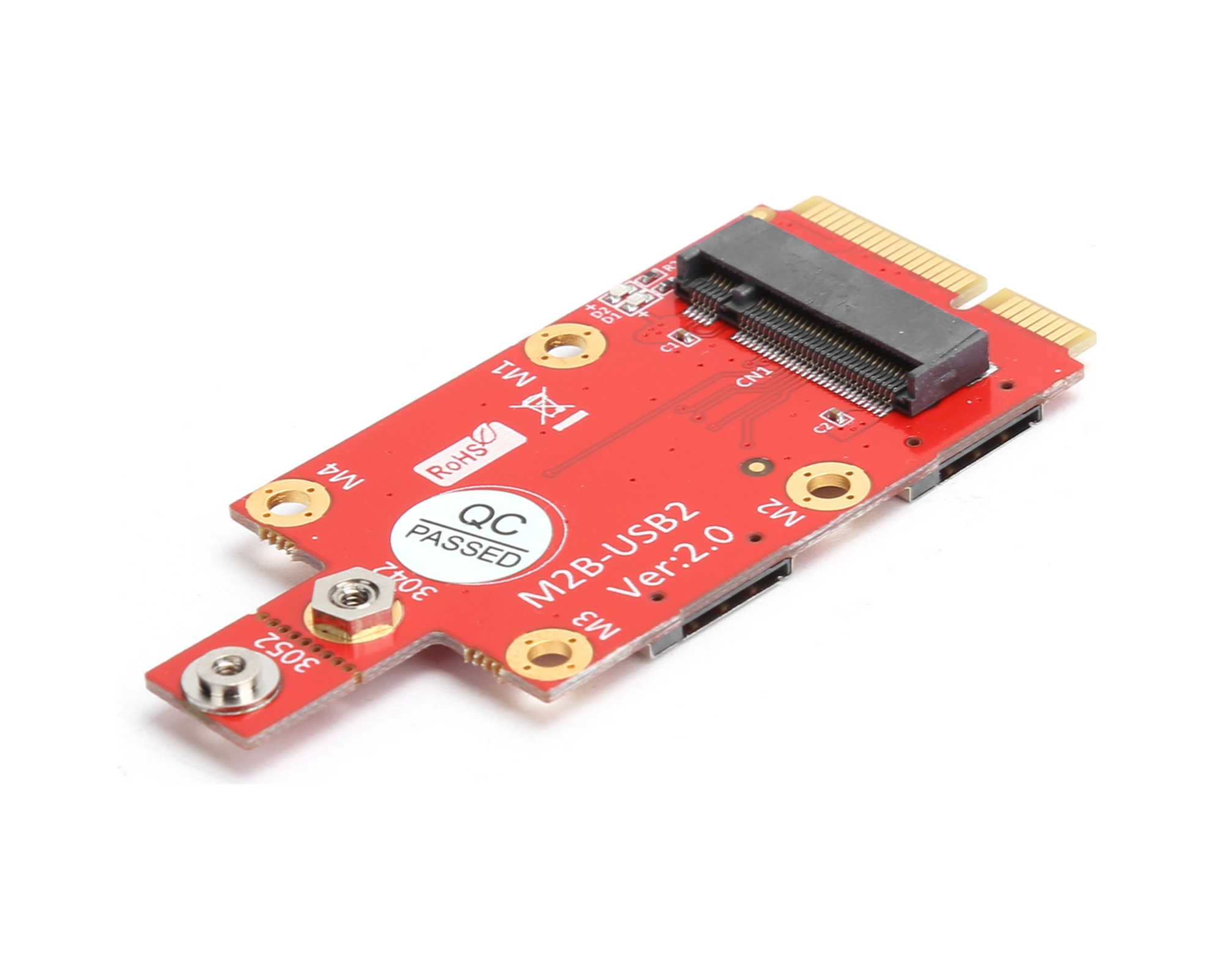 Xiyyadms M.2 Anahtar B 3042/3052 Wwan Modülü İçin Mini Pcı-e Dönüştürücü - Çift Nano Sım Kart Takımı, Usb 2.0 Desteği