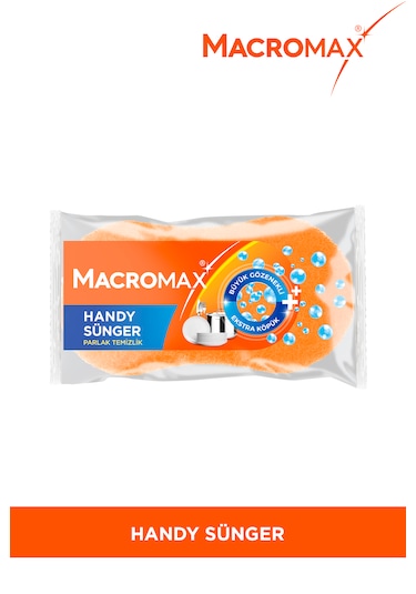 Macromax Handy Sünger Büyük Gözenekli Temizlik Süngeri