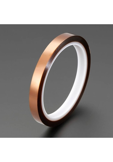 Kapton Bant 10mm x 30 Metre Yüksek Düşük Sıcaklık -73C  260C