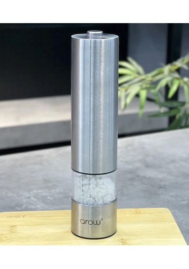 Davet Pilli Tuz Ve Karabiber Öğütücü Işıklı