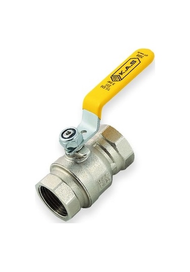 Kas 1/2" Tam Geçişli Doğalgaz Vanası