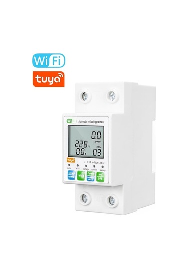 Novahub Jms Tuya Wifi Akıllı Otomatik Tekrar Kapama Koruyucu Çok Fonksiyonlu Akım Gerilim İzleme