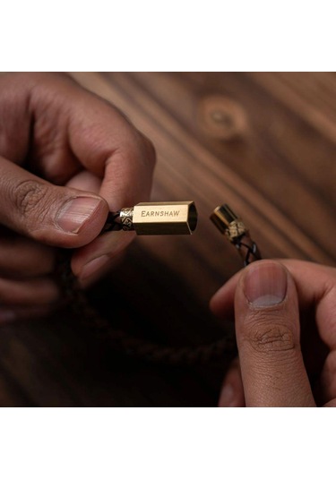 Earnshaw Es-002-b2 Bileklik Kahverengi - Sarı