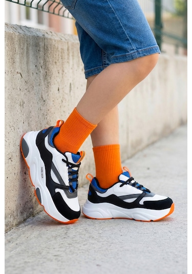 Dark Seer Kids Ds K 1838 Sneaker 2025 Kız Çocuk Beyaz-yeşil