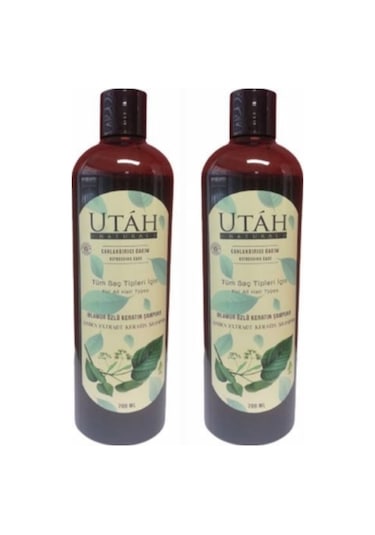 Utah Ihlamur Özlü Keratin Saç Şampuanı Tüm Saçlar 2 x 700 ML