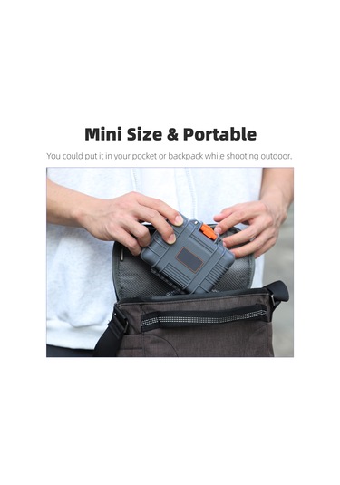 Vkemall Aqx-18 Osmo Actıon 5pro/4/3 Kamera Koruyucu Kutu - Su Geçirmez, Darbeye Dayanıklı, Aksesuar Depolama Kutusu