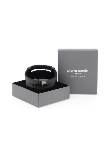 Pierre Cardin Erkek Siyah Bileklik 50318543-001 Siyah