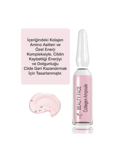 Beauty Face Collagen Ampul Serum 6'lı